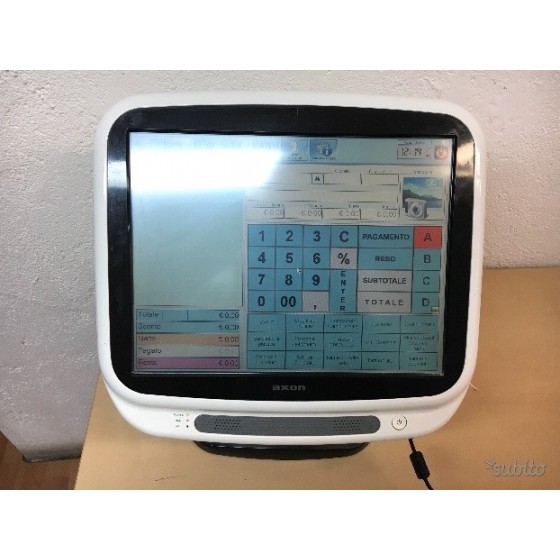 AXON TOUCH SCREEN 15 USATO POS OTTIMO PER EASYFATT