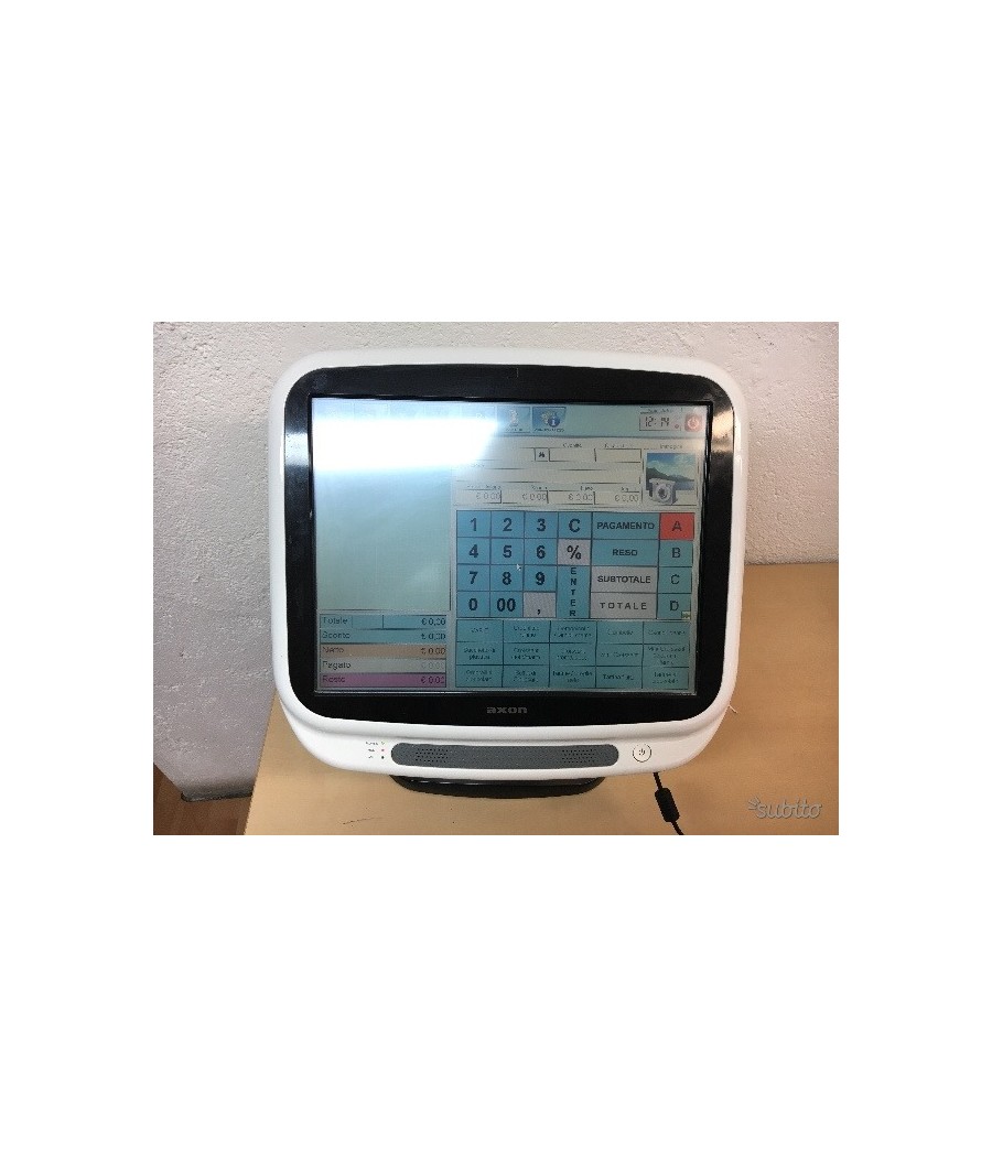 AXON TOUCH SCREEN 15 USATO POS OTTIMO PER EASYFATT