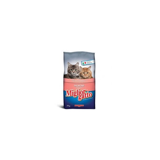 MIGLIOR GATTO CROCCHETTE SALMONE 2 KG