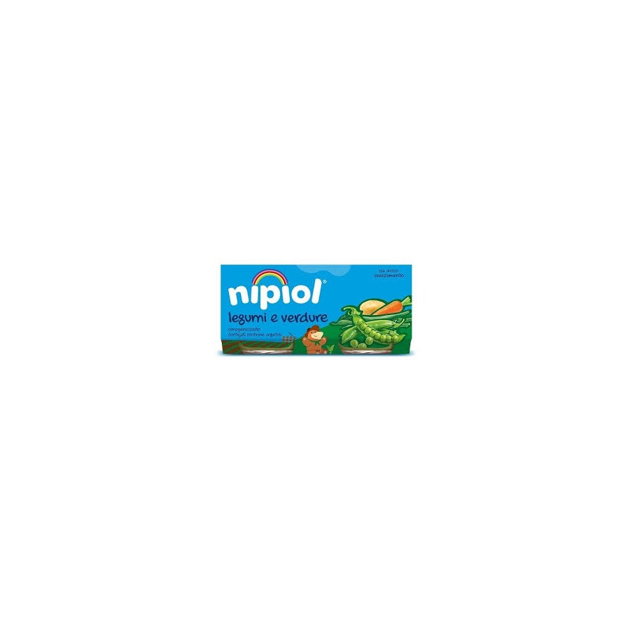 NIPIOL OMOGENEIZZATO LEGUMI E VERDURE 80GR 2PZ