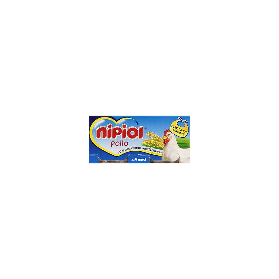 NIPIOL OMOGENIZZATI GR.80X2 POLLO