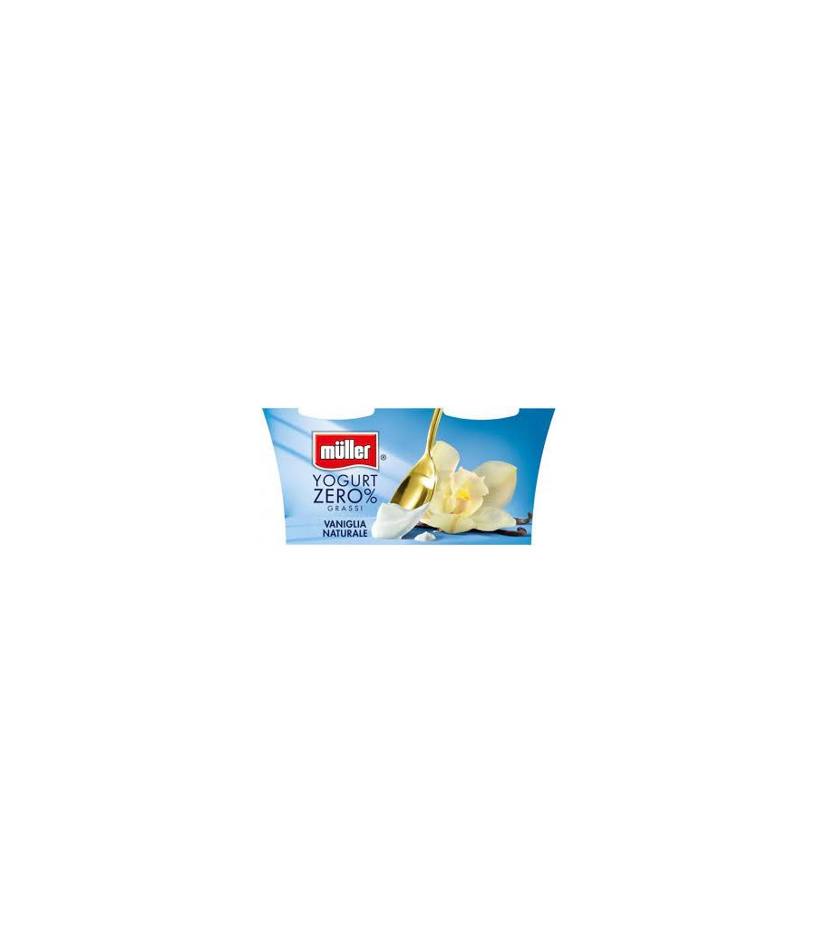 Müller Yogurt 0% Vaniglia gr. 125 x 2