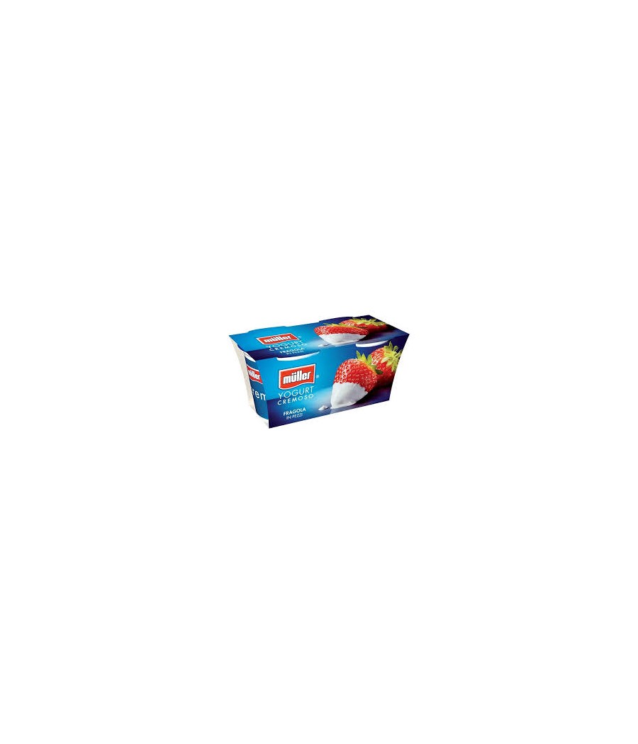 MULLER YOGURT FRAGOLA GR 125X2