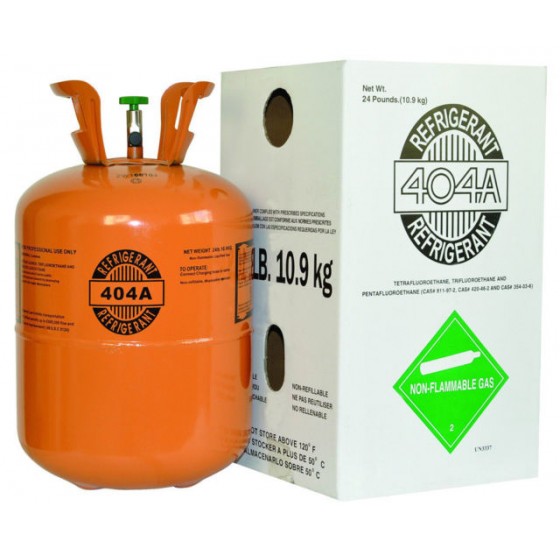 R404A BOMBOLA GAS R 404 A REFRIGERANTE DA 10,9KG RICARICA CLIMATIZZATORI CONDIZIONATORI