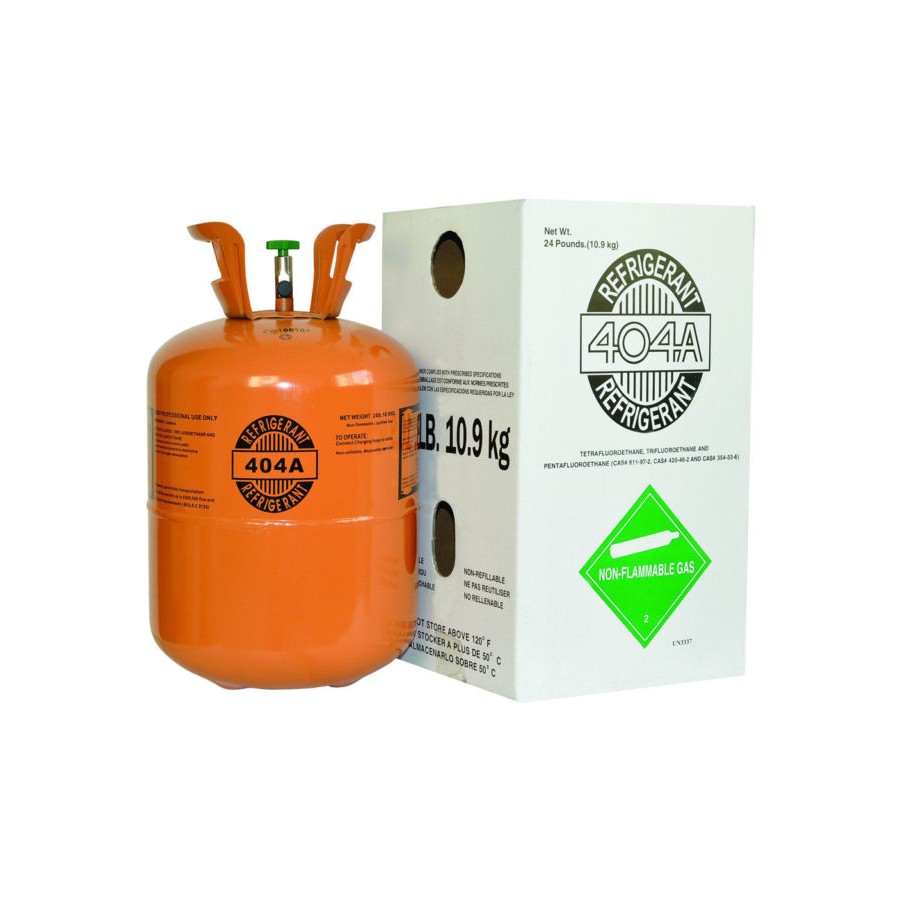 R404A BOMBOLA GAS R 404 A REFRIGERANTE DA 10,9KG RICARICA CLIMATIZZATORI CONDIZIONATORI