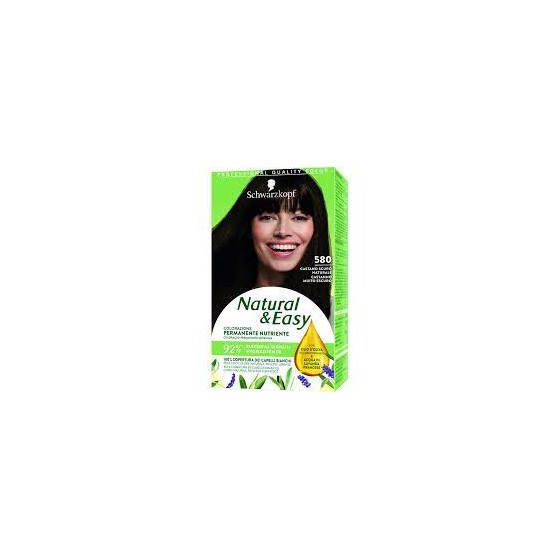 NATURAL & EASY 580 CASTANO SCURO