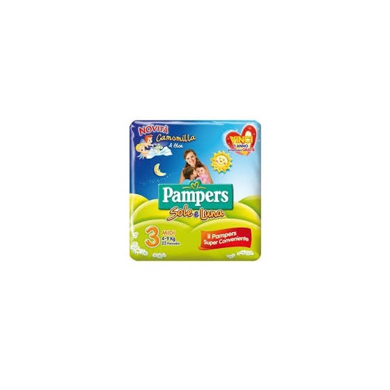 PAMPERS S & L 3 4-9 kg 20 Pannolini