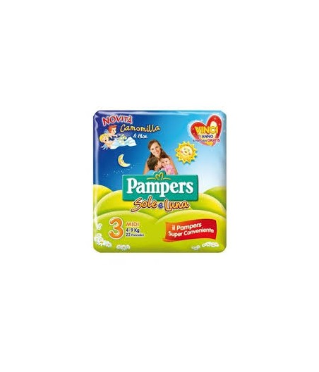 PAMPERS S & L 3 4-9 kg 20 Pannolini