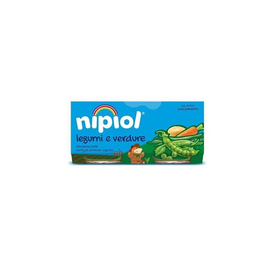 NIPIOL OMO LEGUMI E VERDURE 80GR 2PZ