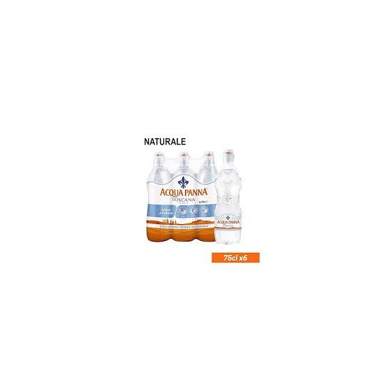 PANNA Acqua Minerale Naturale, 75cl X6