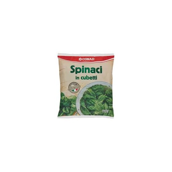 SPINACI CUBETTO KG 1 SOLO VERDURE