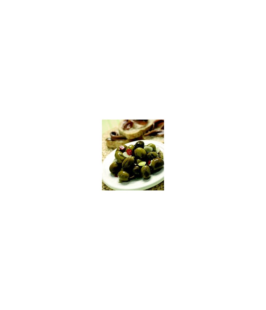 olive verdi a barchetta non condite