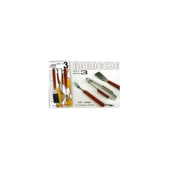 ACCESSORI BARBECUE 3pz