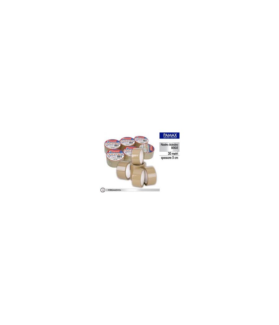 PAMAX NASTRO SCOTC MARRONE MT 30