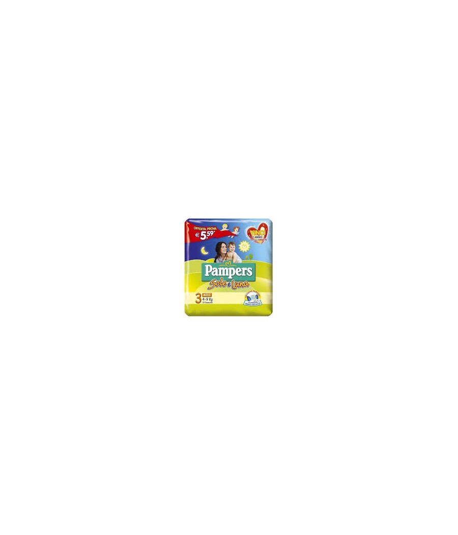 PAMPERS S & L 3 MISURA X 22