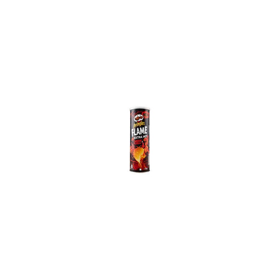 Pringles Flame Extra Hot Cheese & Chilli Flavour 160 g