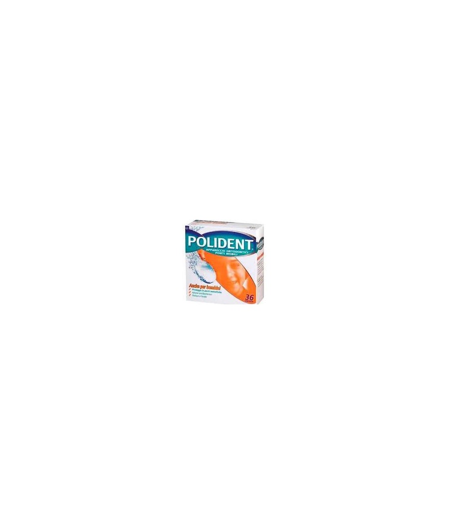 POLIDENT COMPRESSE 3 MINUTI X 36 DENTIERA