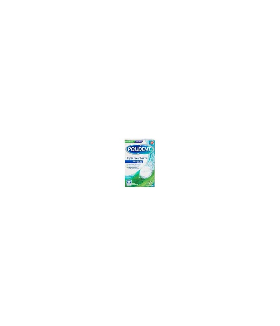 POLIDENT TABS TRILA FRESC 36 PZ