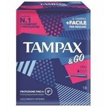 TAMPAX &GO MINI X18