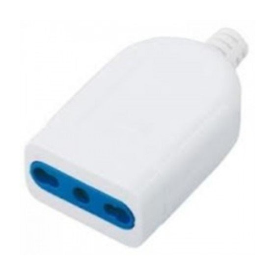 PRESA BIPASSO 10/16A 250V