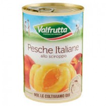 VALFRUTTA PESCHE LATTA GR.400