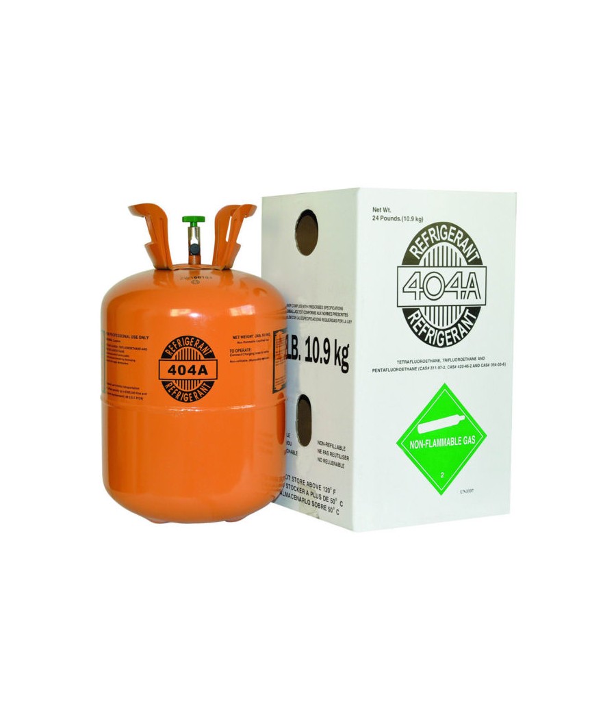 R404A BOMBOLA GAS R 404 A REFRIGERANTE DA 10,9KG RICARICA CLIMATIZZATORI CONDIZIONATORI
