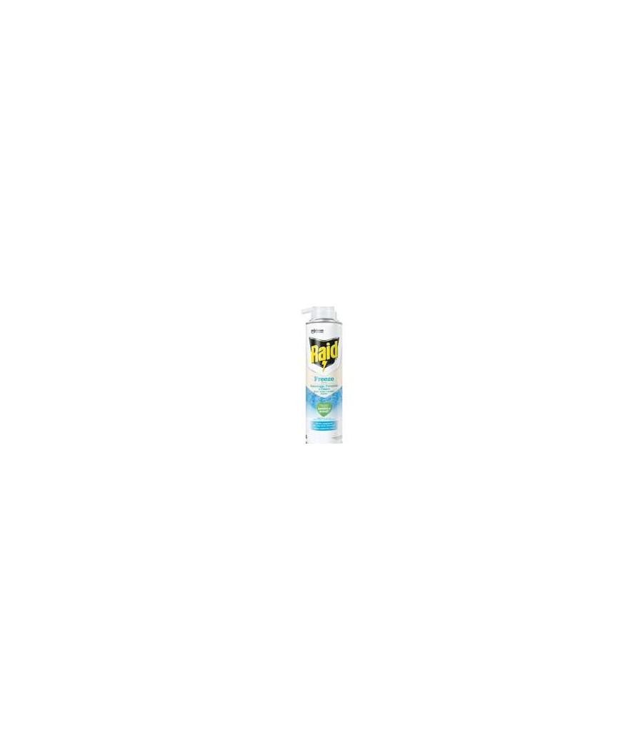 RAID FREEZE SPRAY SCARAFAGGI, FORMICHE e CIMICI 350 ML.