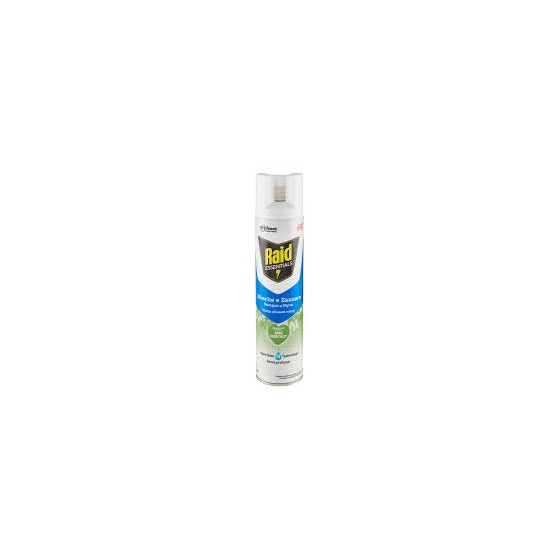 RAID INSETTICIDA ESSENTIALS MOSCHE & ZANZARE SPRAY 400