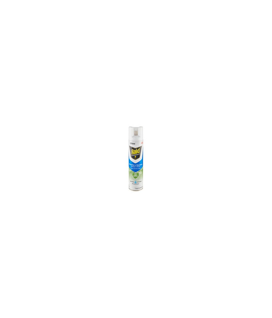 RAID INSETTICIDA ESSENTIALS MOSCHE & ZANZARE SPRAY 400