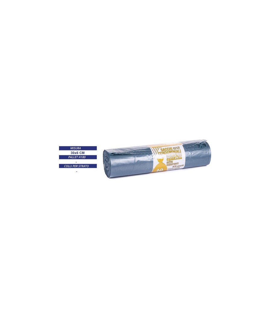 SACCHI TRASP.10PZ 90X120 SGR