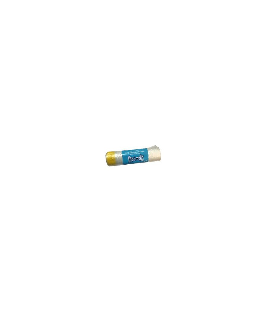 Sacco N.U. 55x65 HD Trasparente - 15 Pz