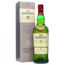 WHISKY GLENLIVET 12 ANS  CL 70 AST