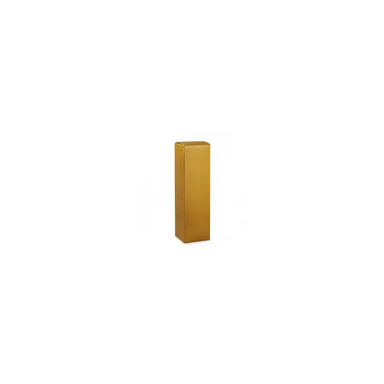 Scatola Portabottiglia Oro 90 x 90 x 370 mm
