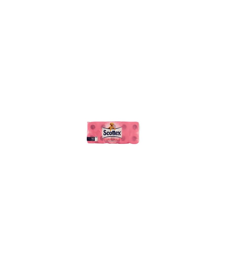 SCOTTEX CARTA IGIENICA X10 ROTOLI