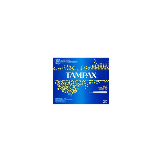 TAMPAX BLUEBOX REGULAR X20 (P)