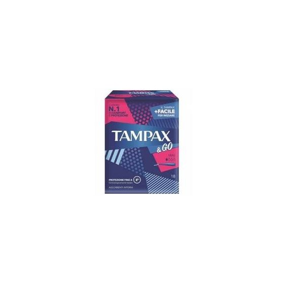 TAMPAX &GO MINI X18