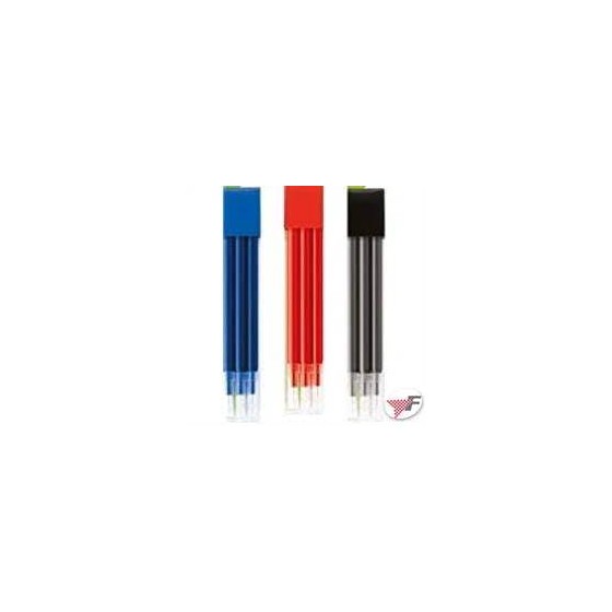 SKANCELLINA BLISTER 3 REFILL RICAMBIO COLORE NERO