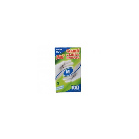 Skin protek 100pz guanti lattice