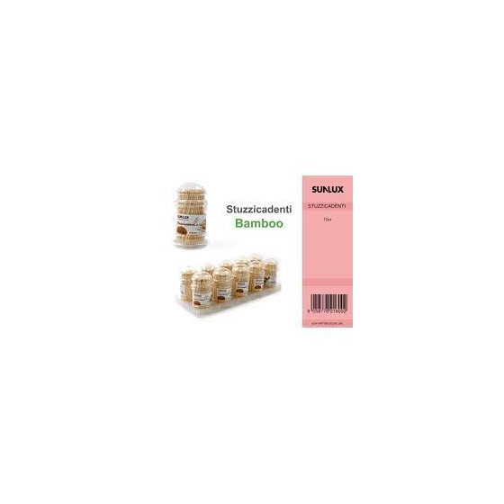 STUZZICADENTI C/BARATTOLO 100pz