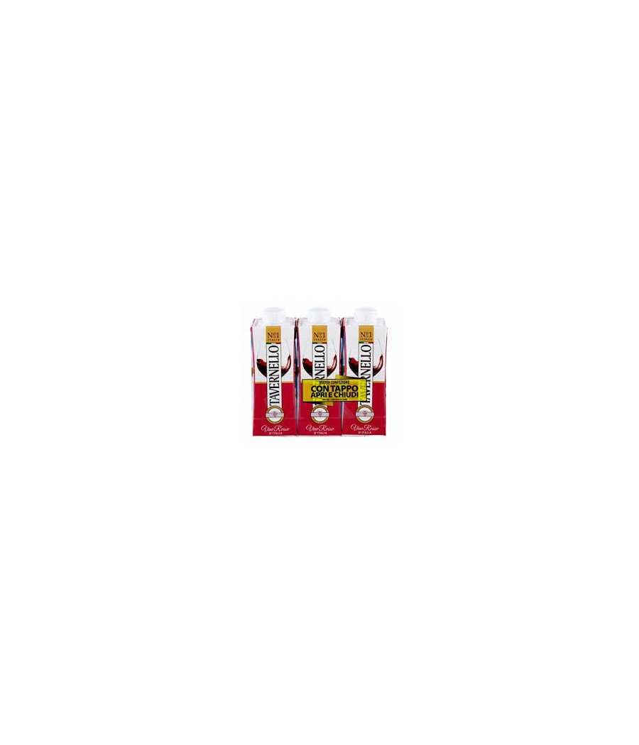 TAVERNELLO TRIS ROSSO ML250X3