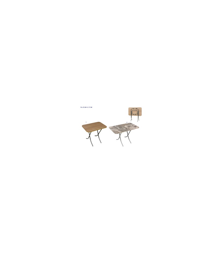 TAVOLO DA GIARDINO PIC NIC 70X70 ALTEZZA 77 CM