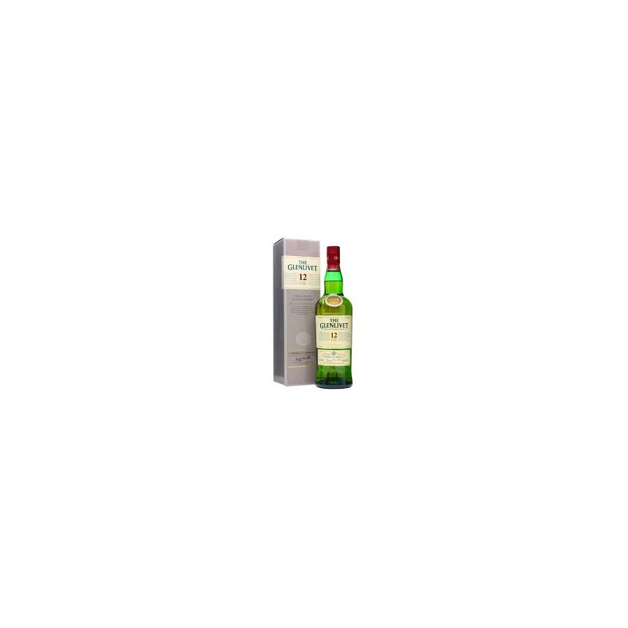 WHISKY GLENLIVET 12 ANS  CL 70 AST