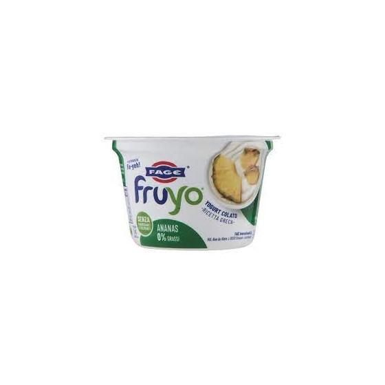 Yogurt Greco Fruyo 0% Di Grassi Ananas Gr 150