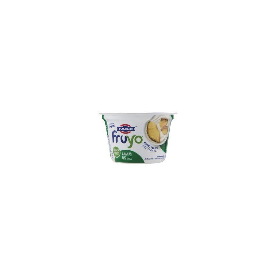 Yogurt Greco Fruyo 0% Di Grassi Ananas Gr 150