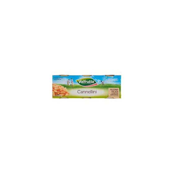 VALFRUTTA FAGIOLI CANNELLINI GR400X3