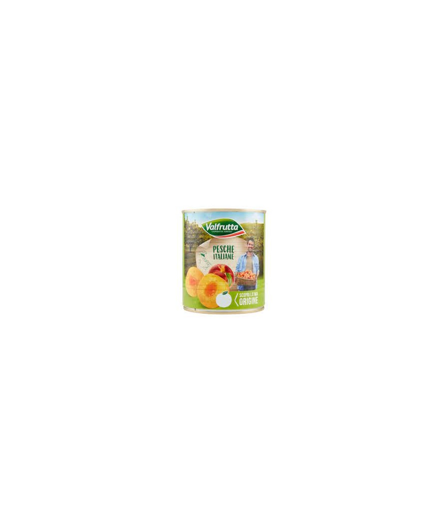 VALFRUTTA PESCHE LATTA GR.800