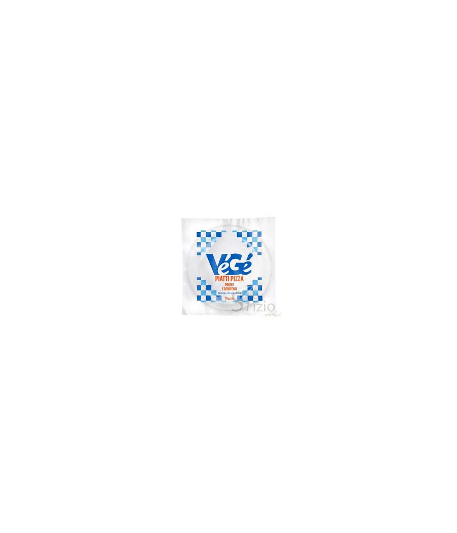 VEGE' PIATTO PIZZA BIANCO DM320 BST PZ 10