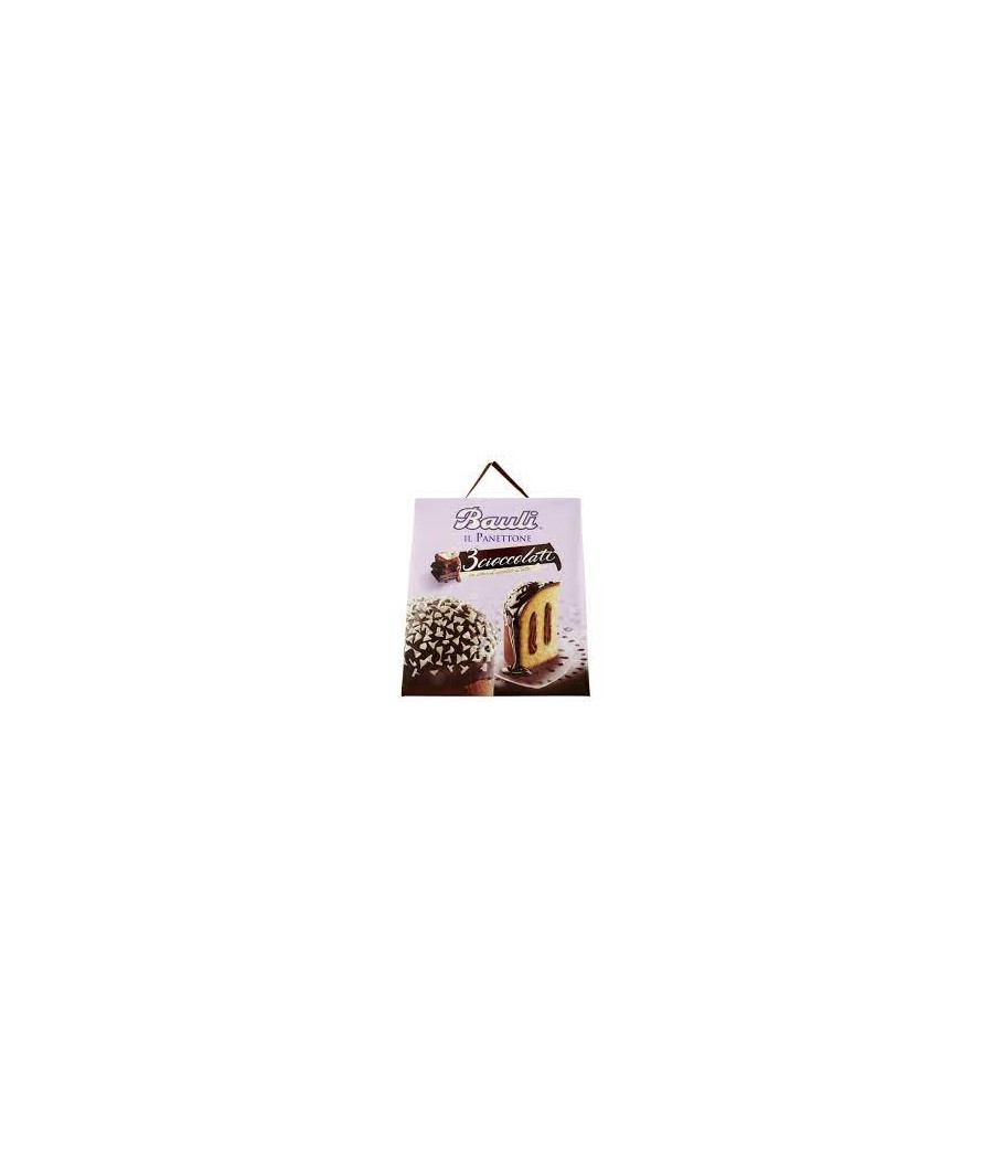 BAULI Panettone 3 CIOCCOLATI GR 750