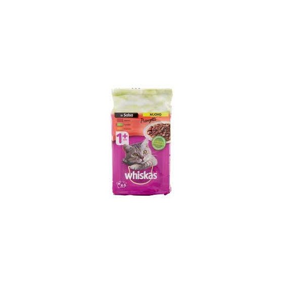 WHISKAS PRANZ.CARNI MIST.6X50G