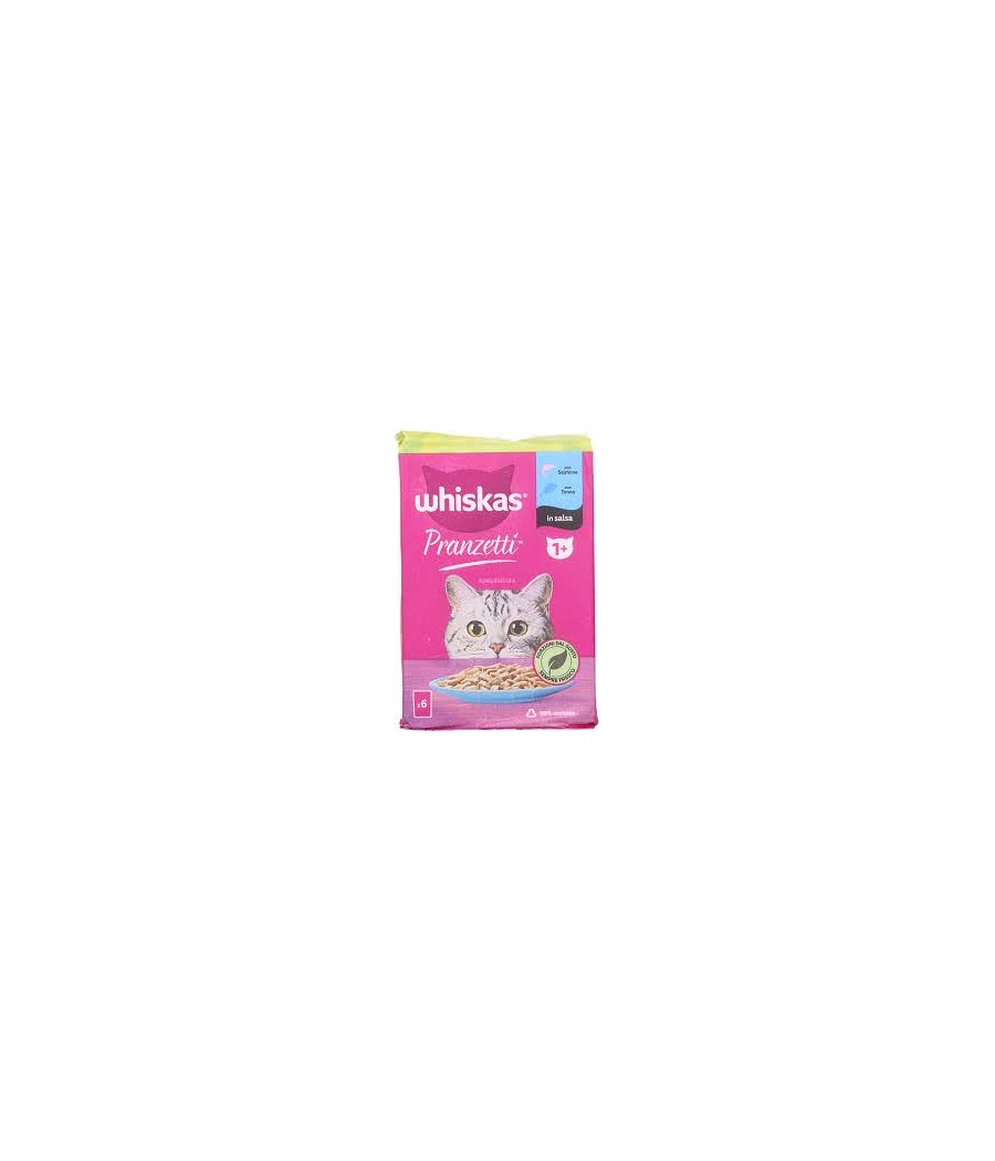 WHISKAS PRANZETTI PESCE GR50X6